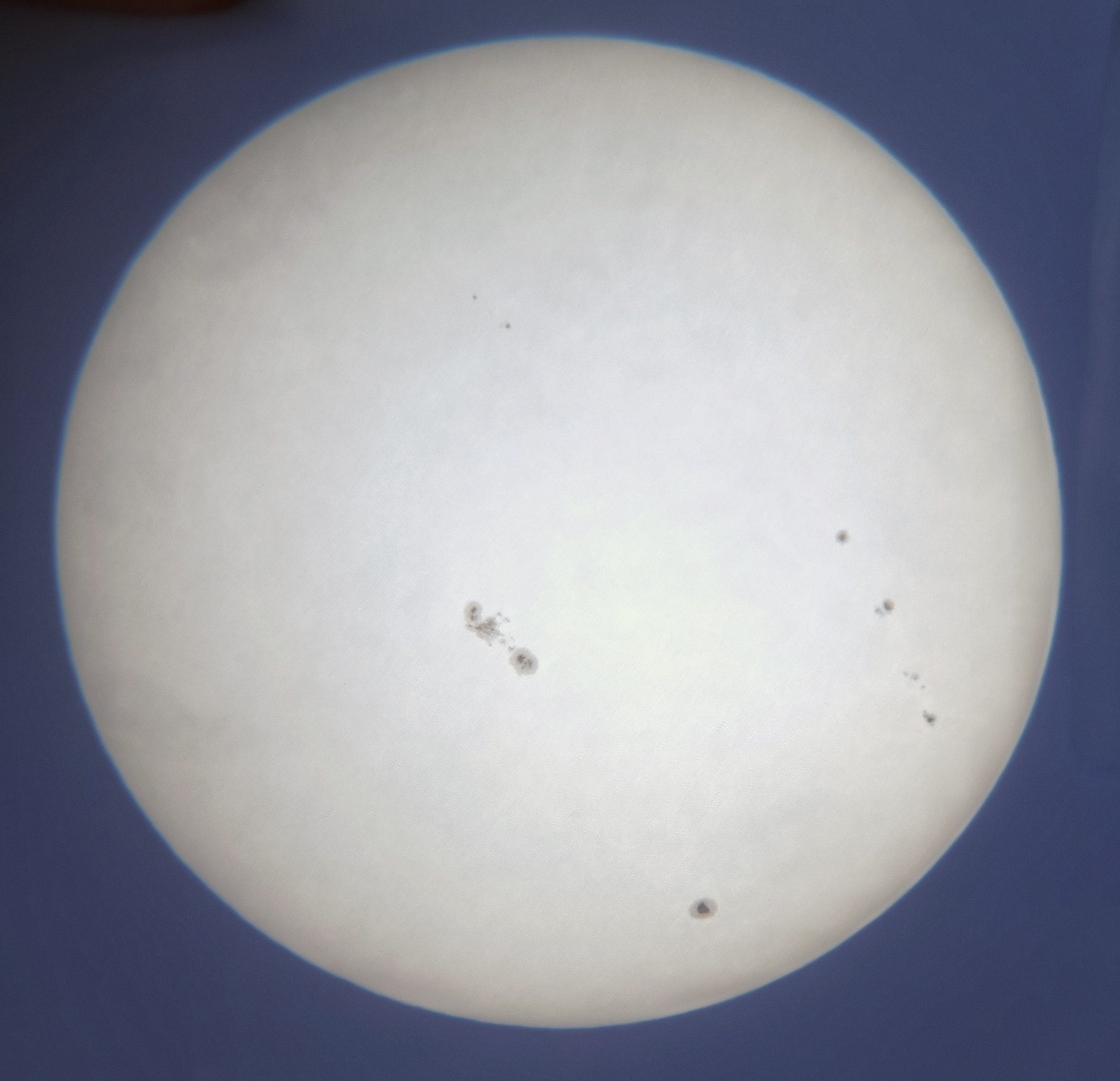 Sonnenprojektion 27.05.2023