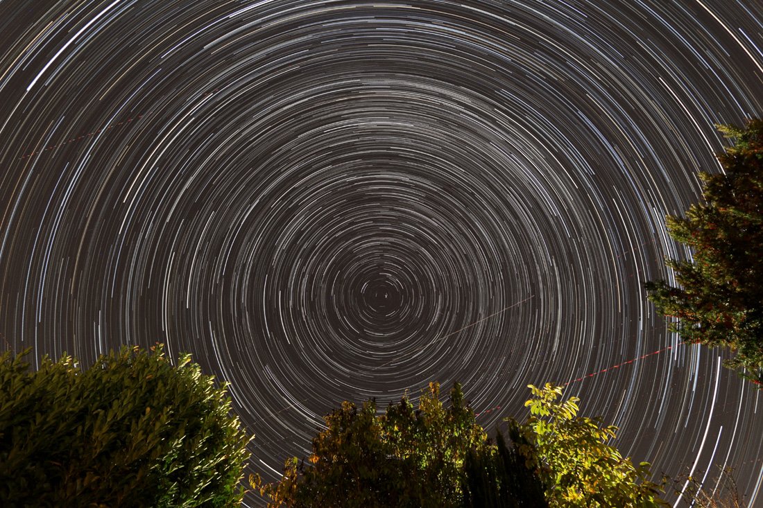 Startrails 6. Oktober 2026