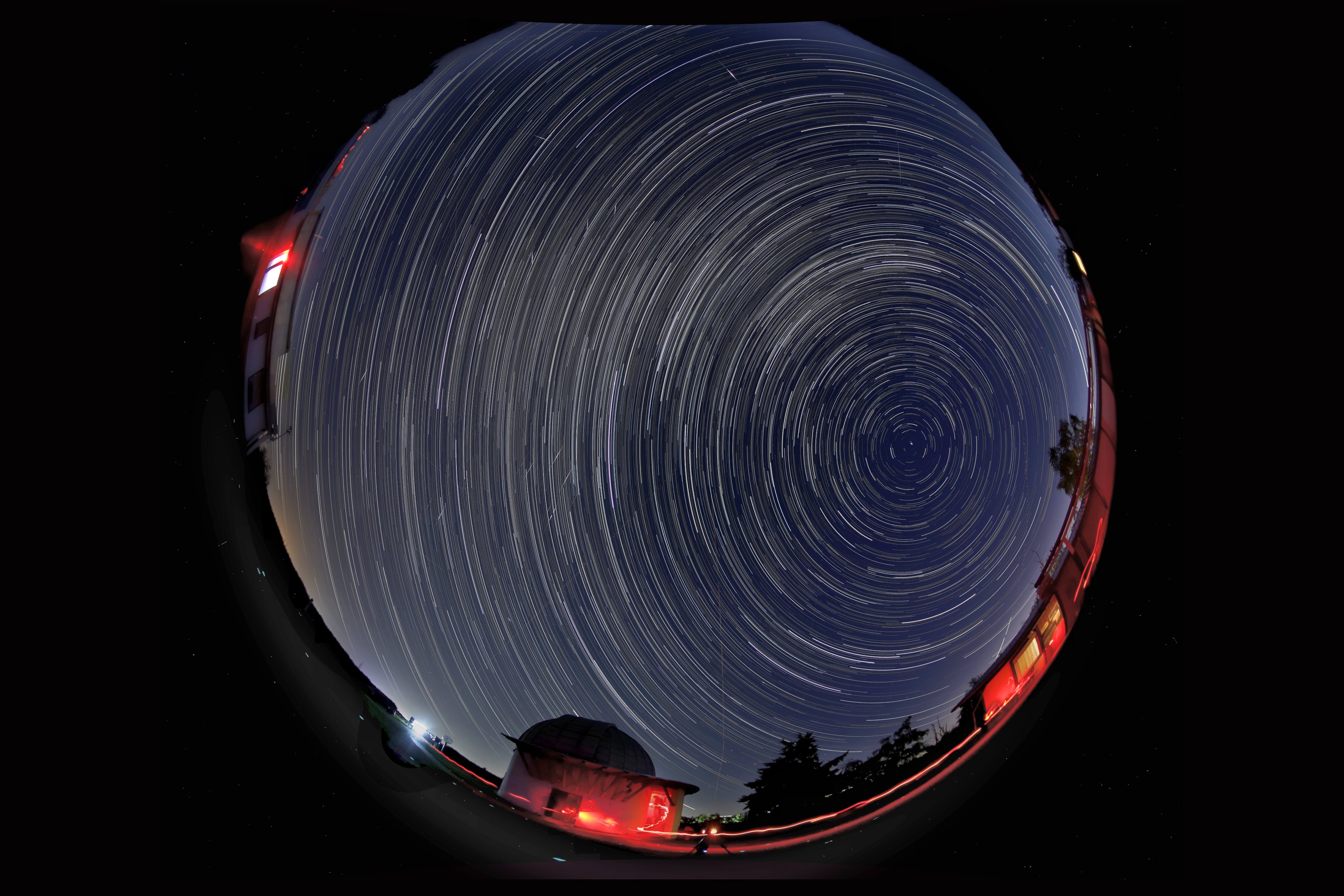 Startrails / Sternwarte Kirchheim