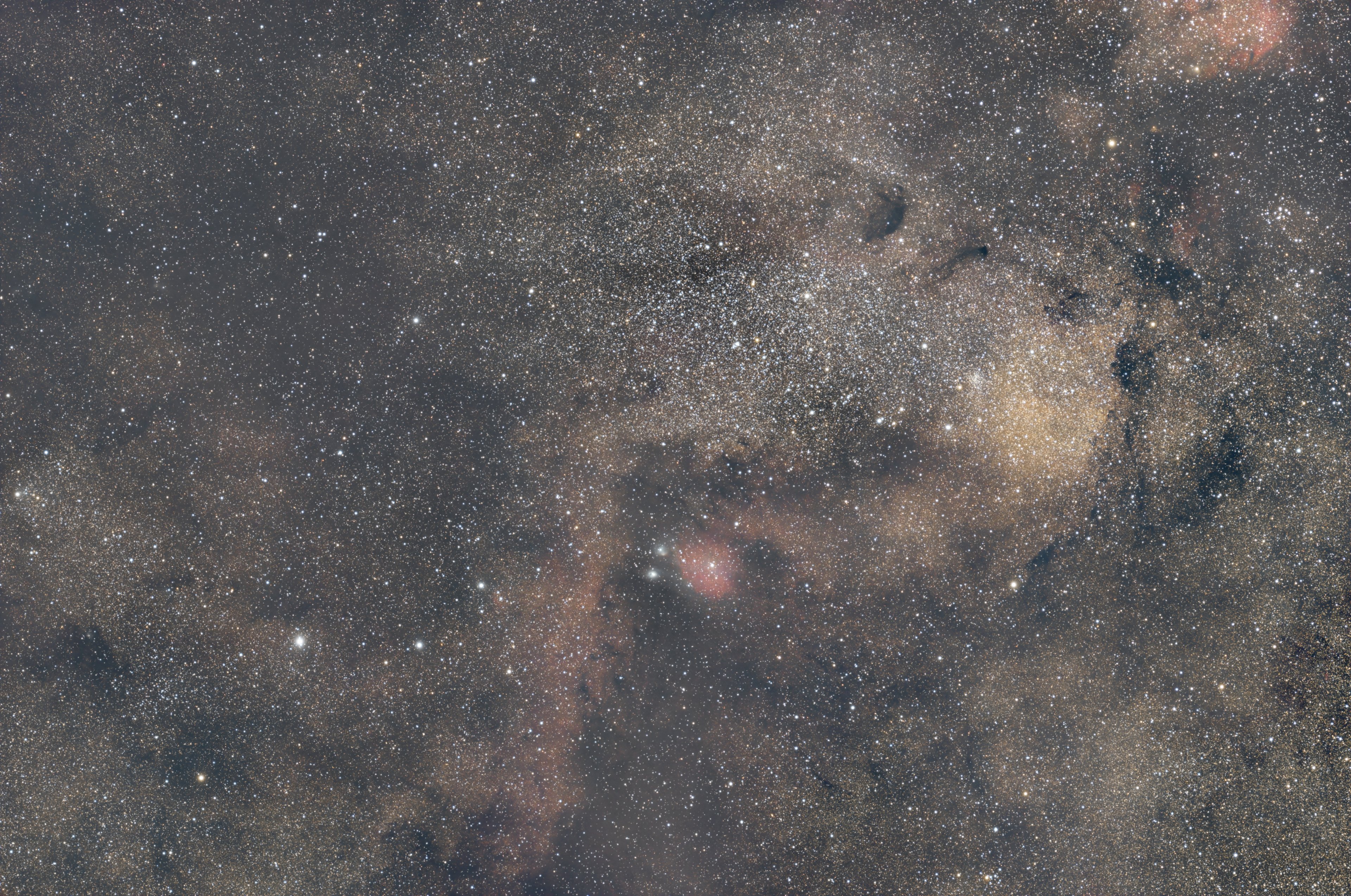 Sternenfeld mit M24_IC1284_M18_IC1283_NGC6590