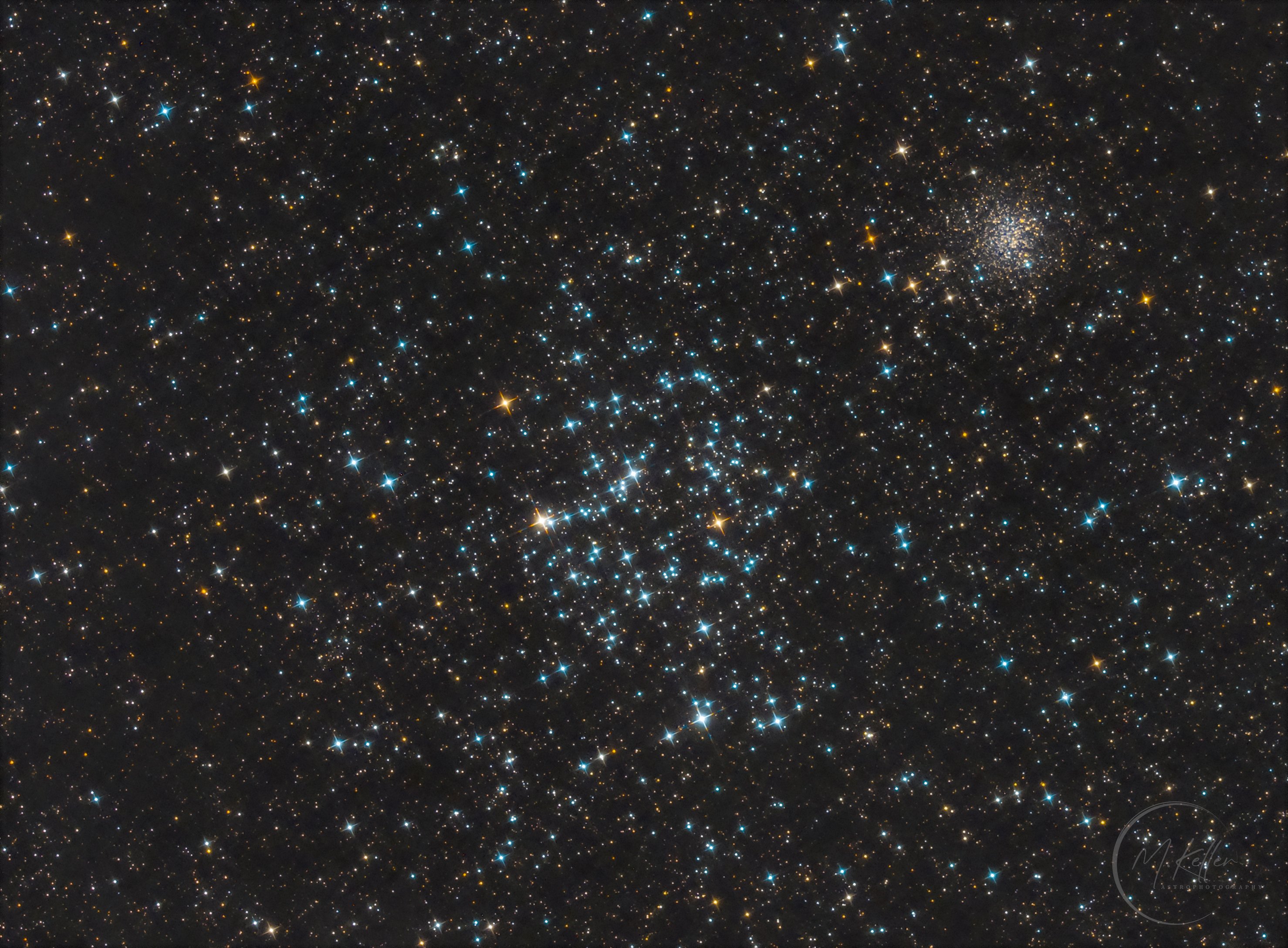 Sternhaufen M35 und NGC 2158 | Forum Astronomie.de