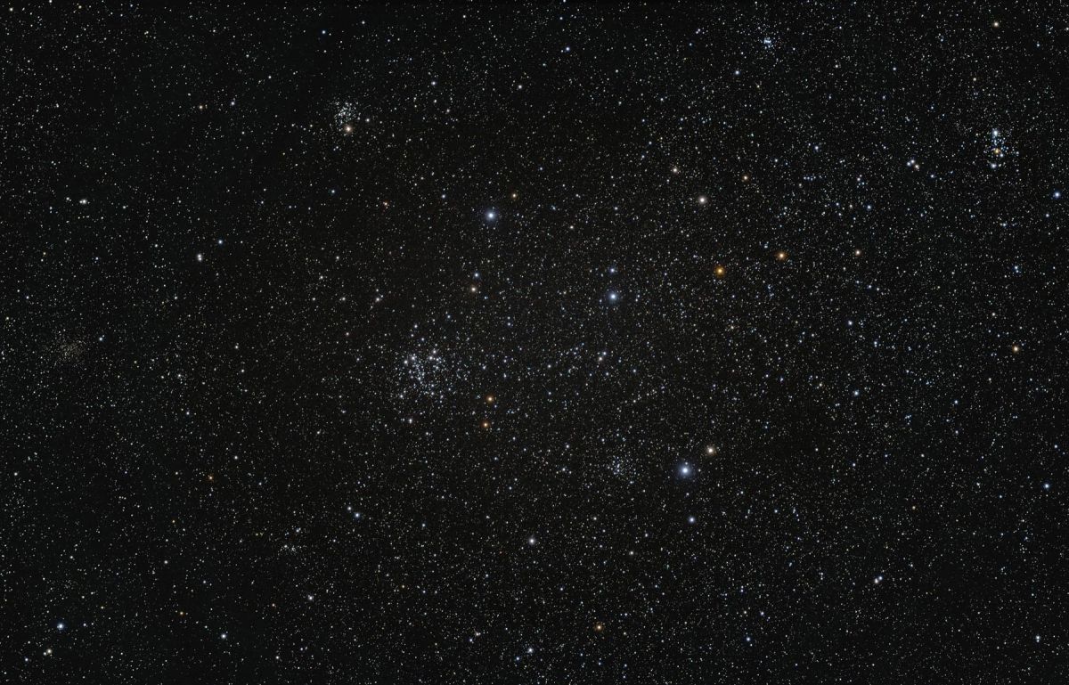 Sternhaufenfest in Cassiopeia