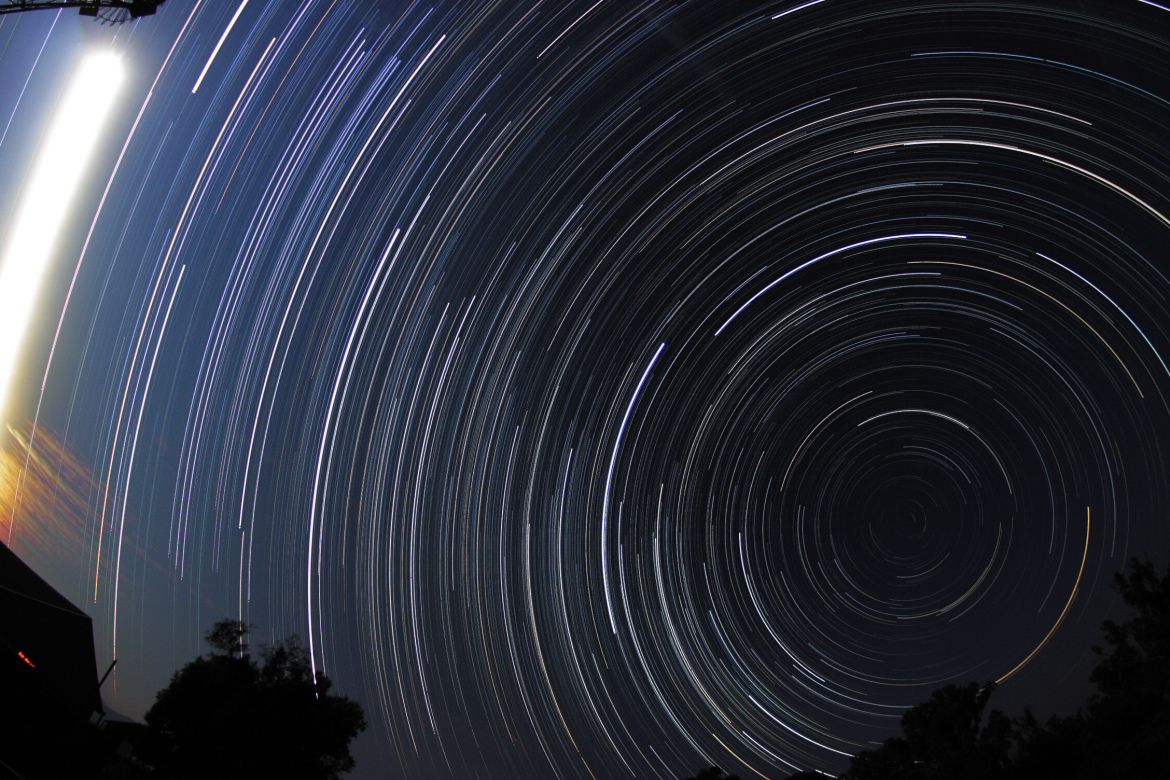 Südlicher Sternhimmel im Mondlicht II