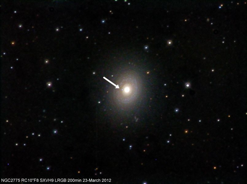 Supernova in NGC2775 ??