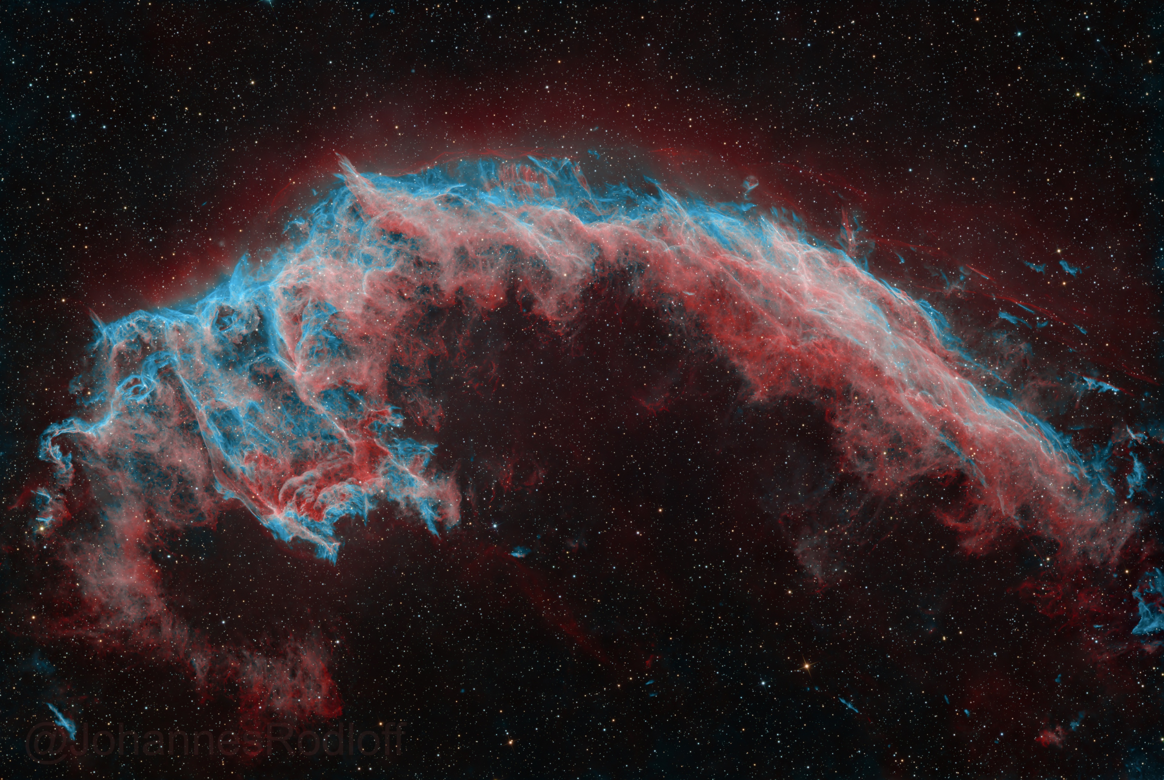 The Eastern Veil Nebula