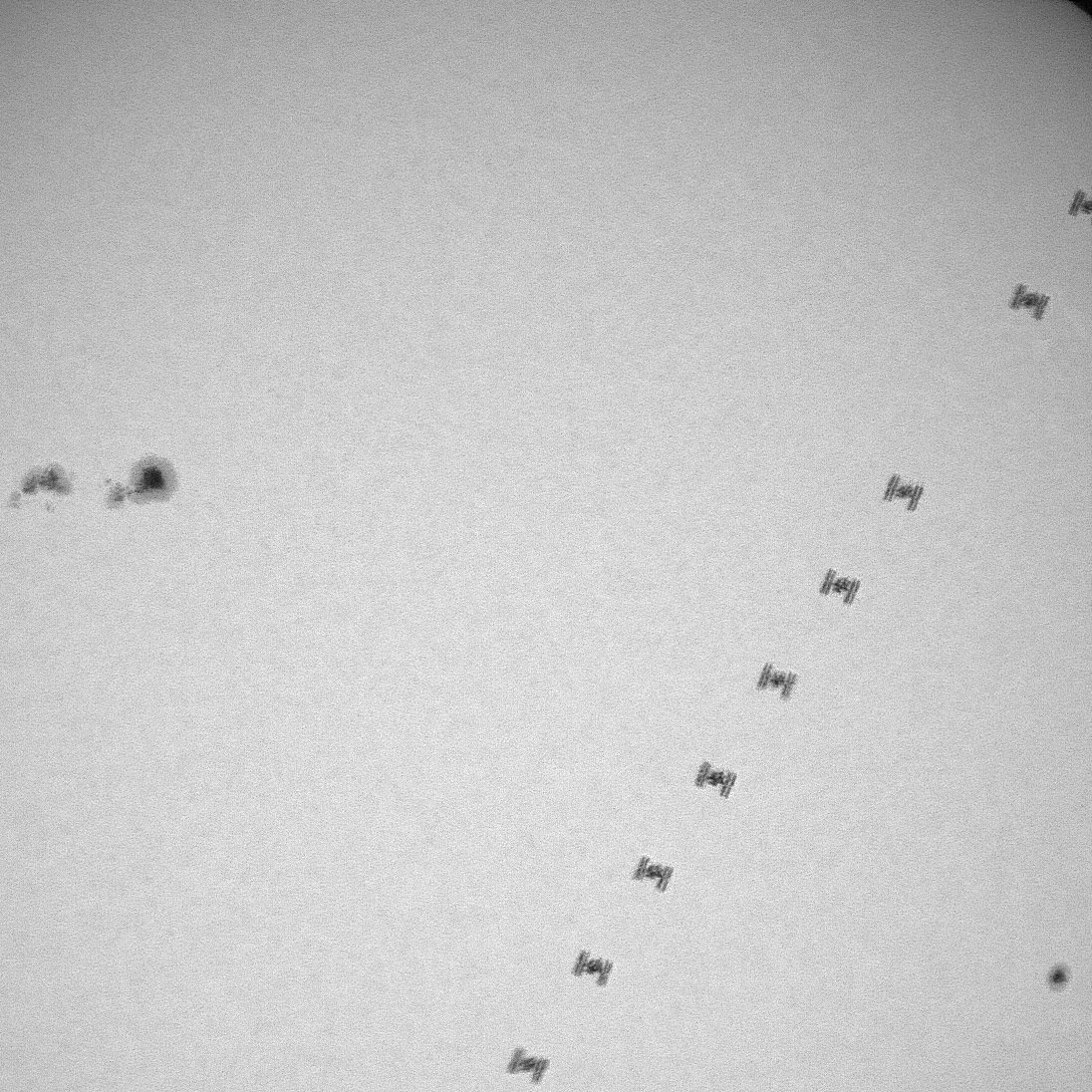 Transit ISS Sonne