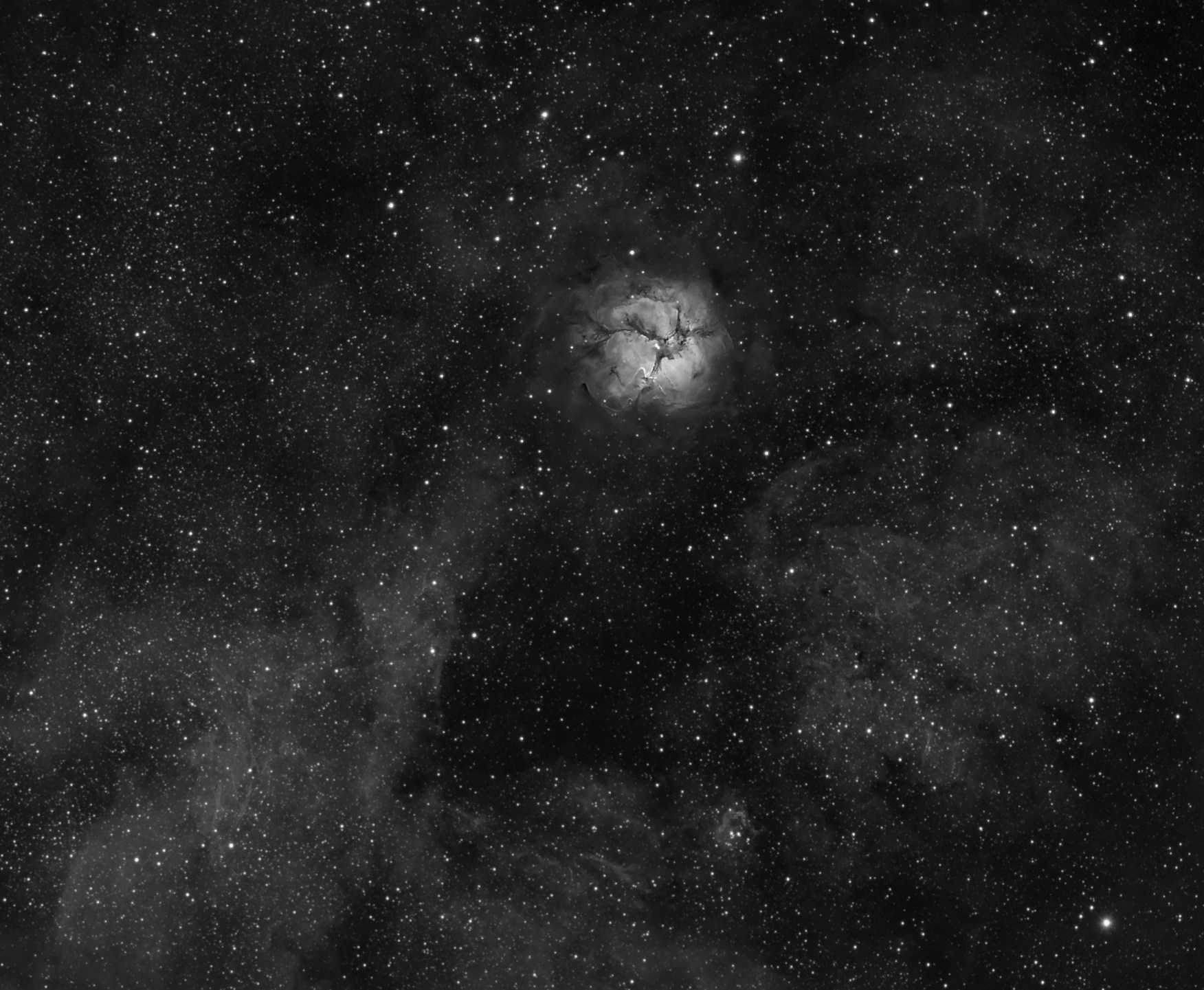 Trifid-Nebel in Ha