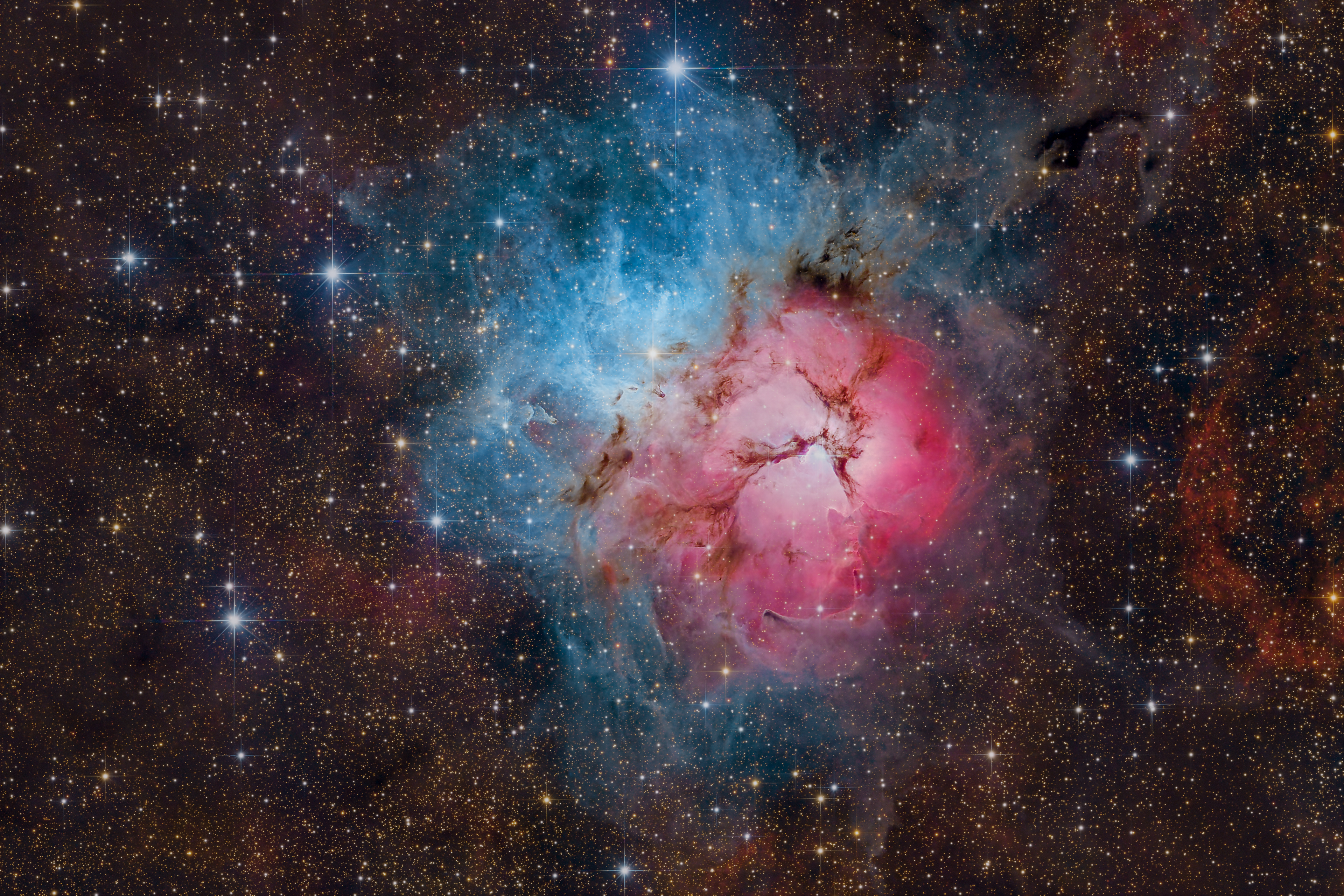 Trifid Nebel