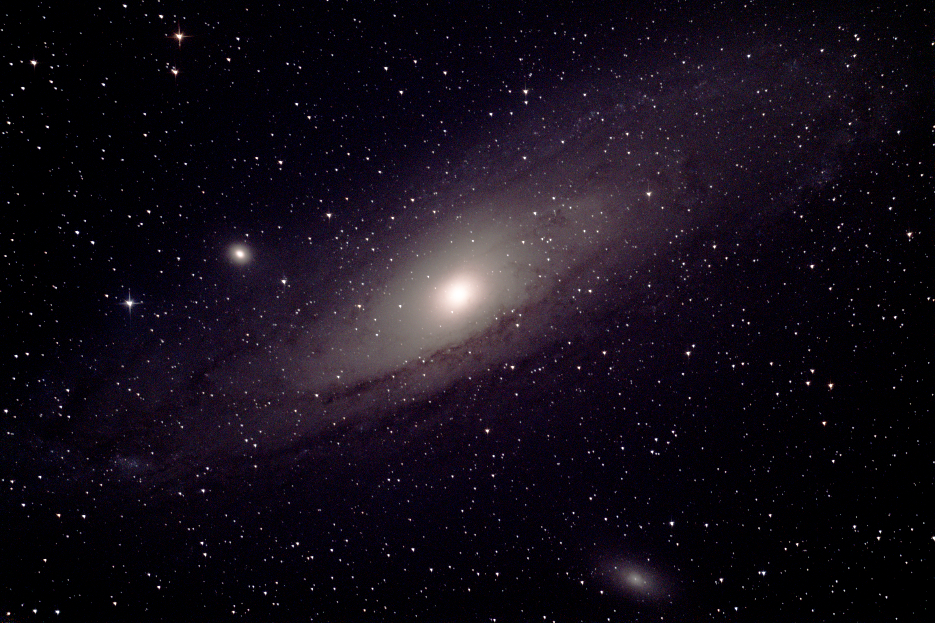 Überraschend gutes Bild der Andromeda Galaxie