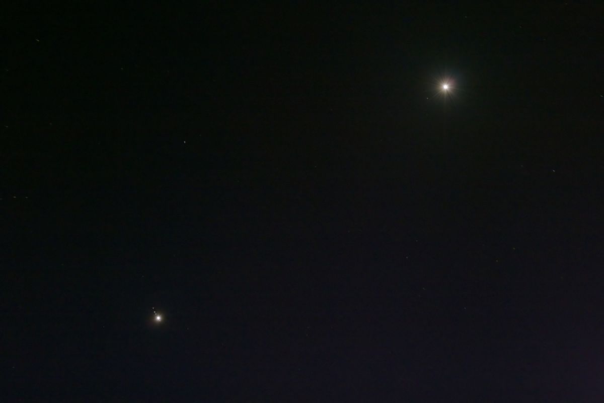 Venus & Jupiter