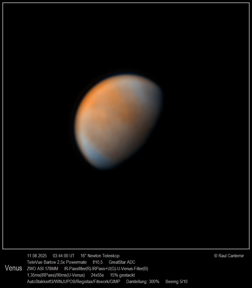 Venus vom 11.08.2025 | Forum Astronomie.de