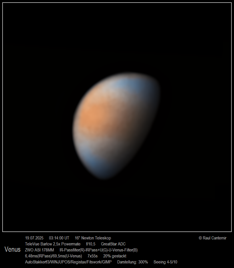 Venus vom 19.07.2025