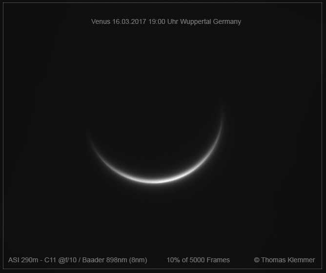 Venus von heute Abend