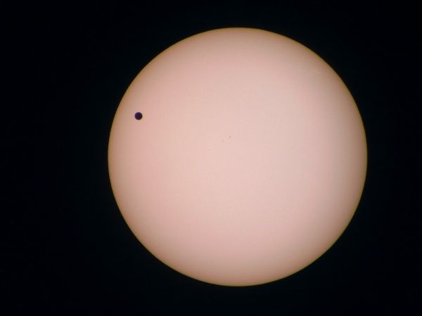 Venus vor der Sonne 2004
