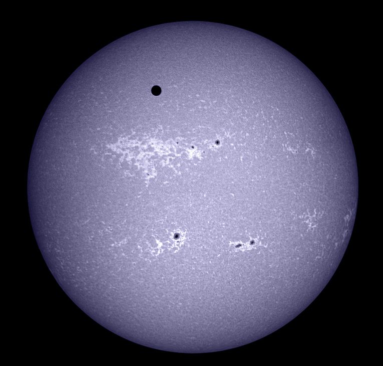 Venustransit im Kalziumlicht
