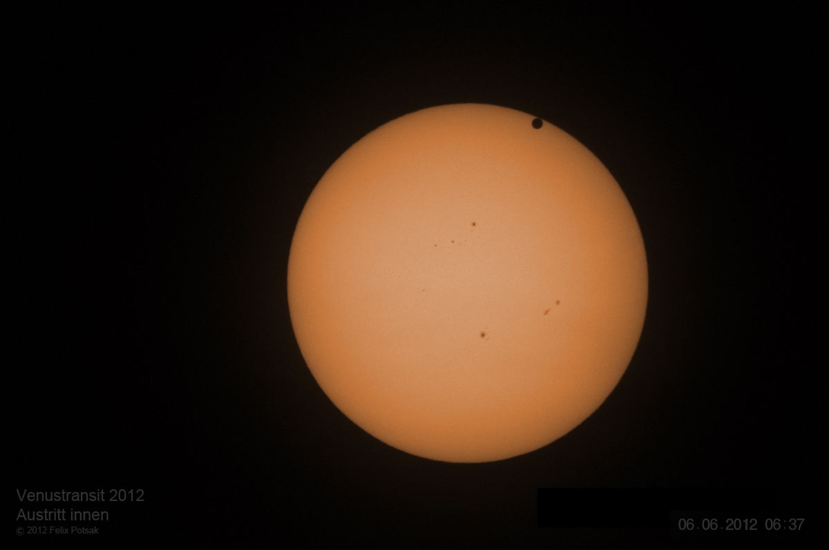 Venustransit in Wien