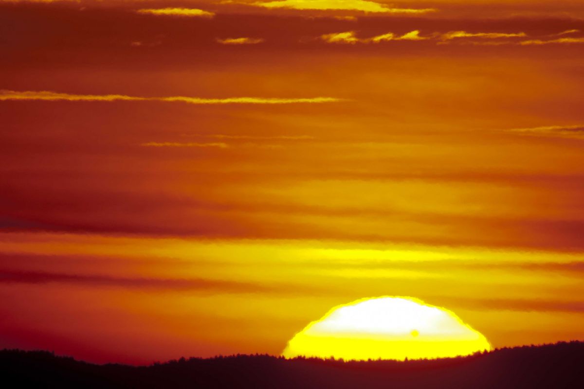 Venustransit ohne Sonnenfilter