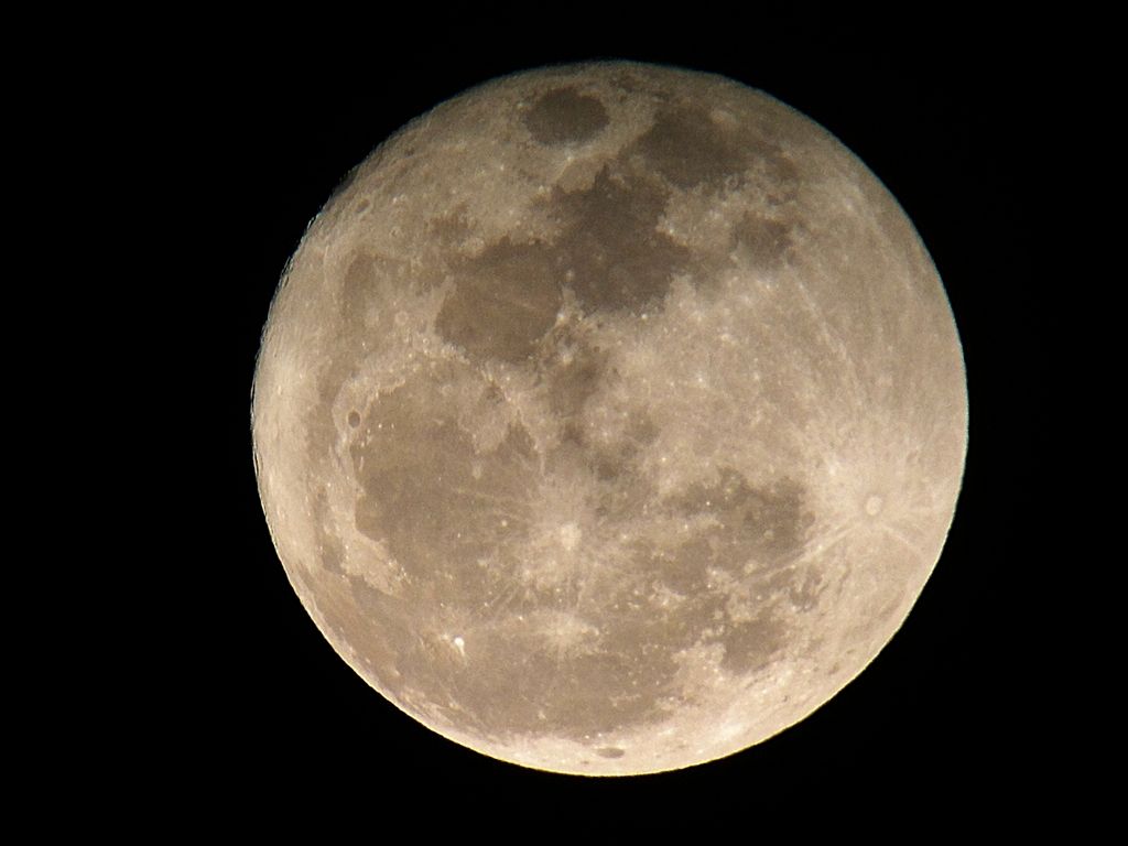 Vollmond am 20.3.2011 um 3:31