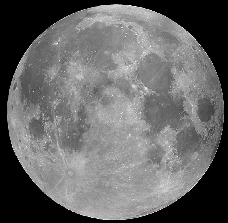 Vollmond -  Mosaik - 18.10.13