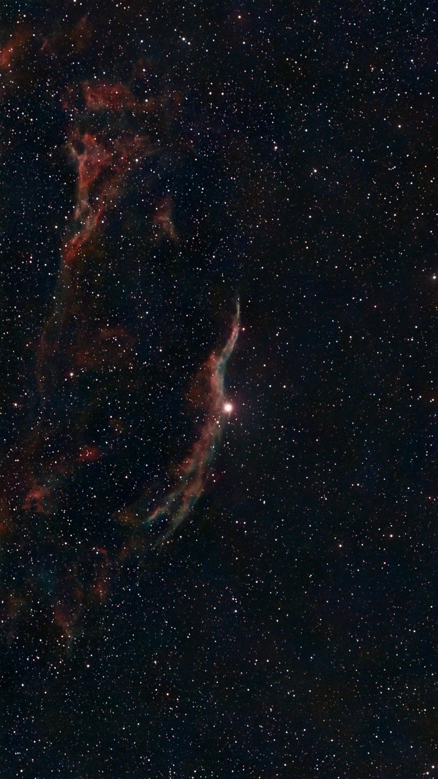 Western Veil Nebula mit Seestar s30pro