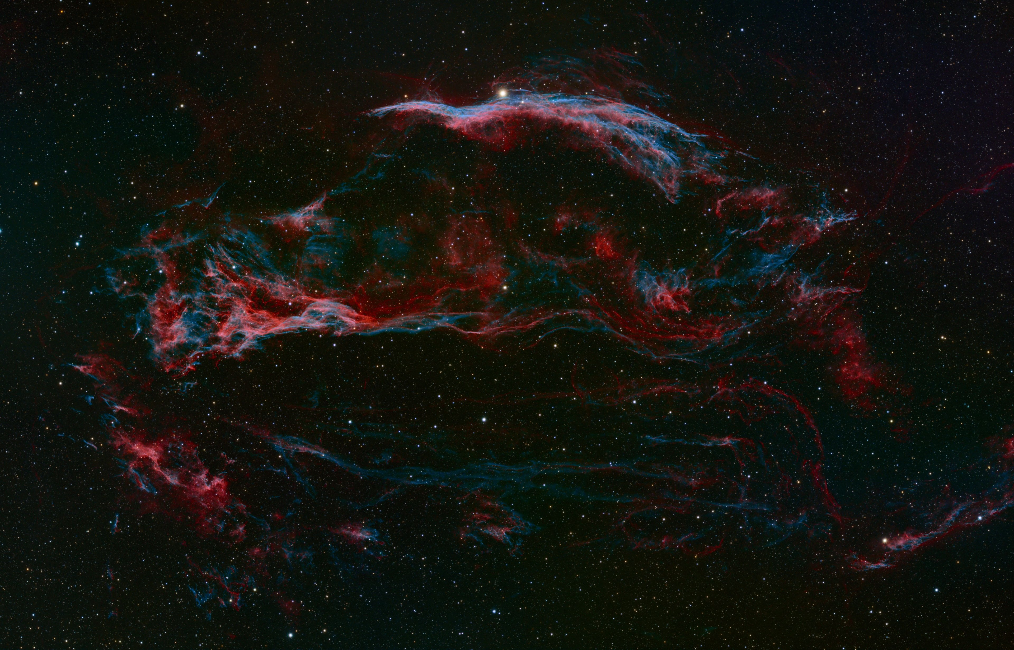 Western Veil Nebula ( NGC6960 )