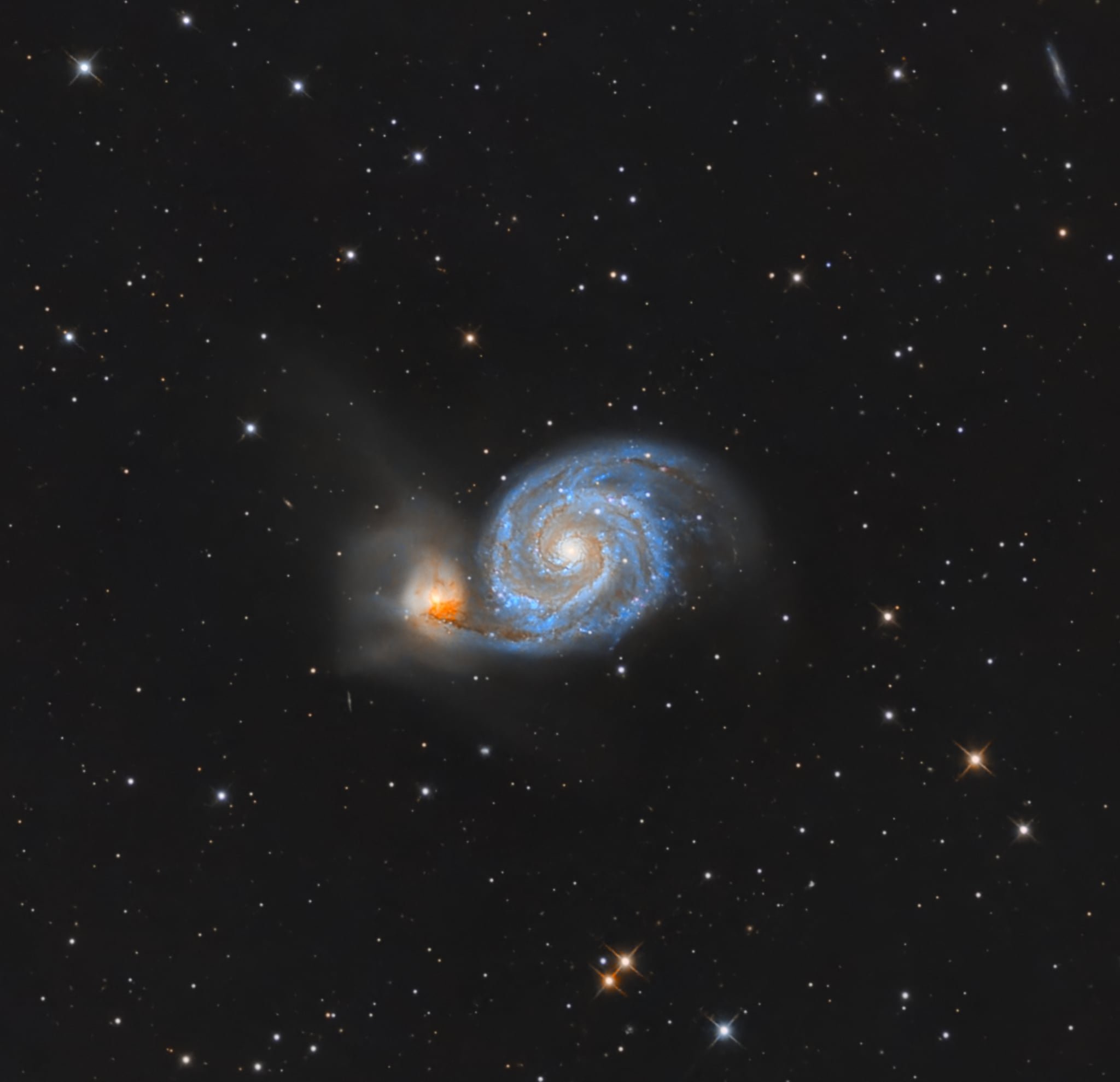 Whirlpool-Galaxie M51
