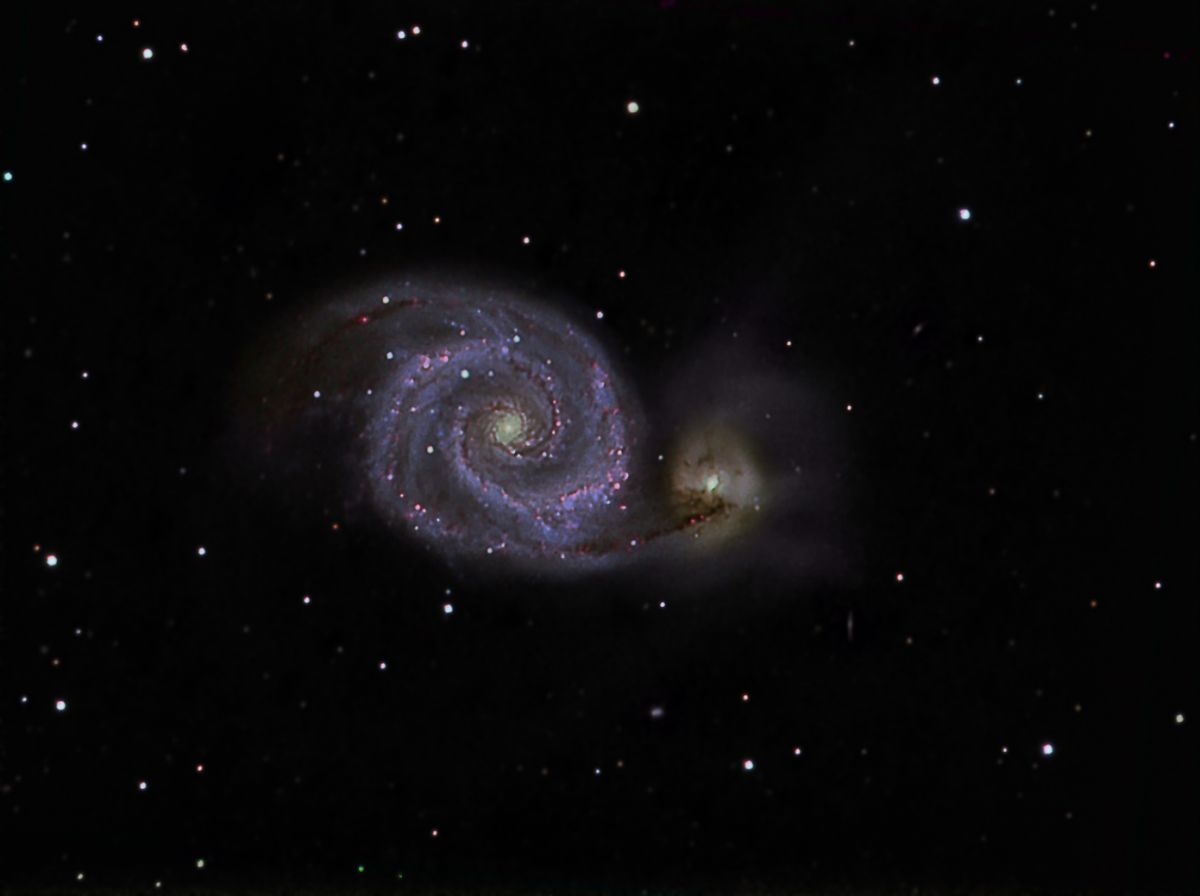 Whirlpoolgalaxie M 51