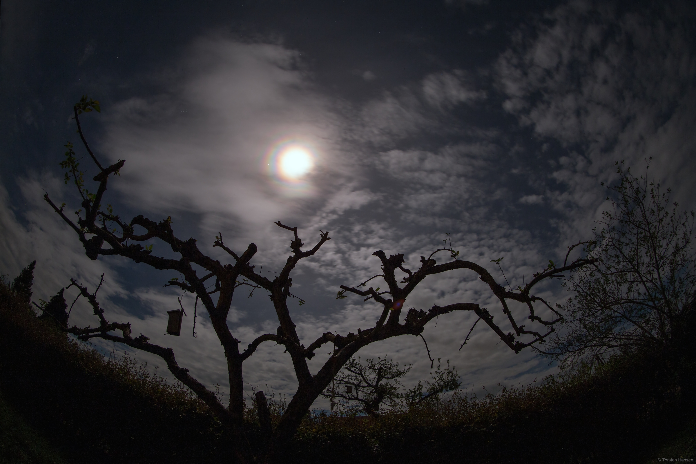 Wolkenstimmung während der Mofi am 28.10.2023