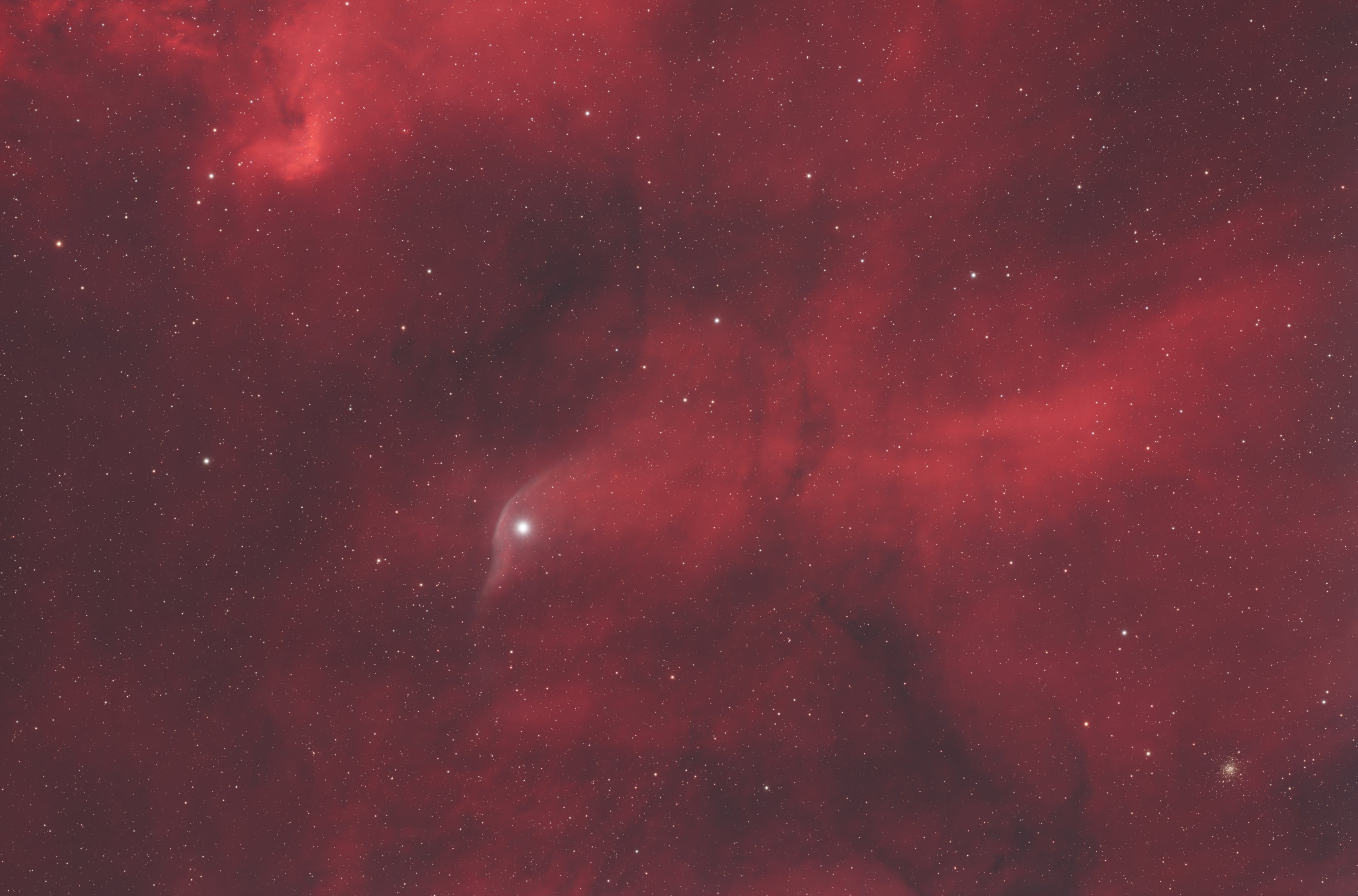 Zeta Ophiuchi + Sh2-27 + M107